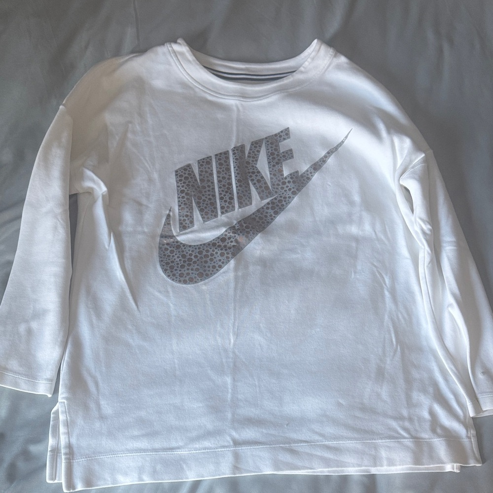 Nike White Long Sleeve